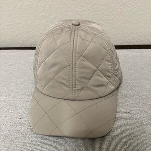 H&M Light Tan Quilted Cap